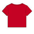 Beanline Crop Tee — Women's Micro Rib Baby Tee with 'Bean Line' Coffee Logo