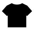 Beanline Crop Tee — Women's Micro Rib Baby Tee with 'Bean Line' Coffee Logo