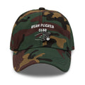 Bean Flicker Club Dad Hat | White Embroidery