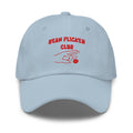 Bean Flicker Club Dad Hat | Red Embroidery