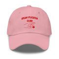 Bean Flicker Club Dad Hat | Red Embroidery